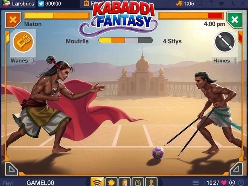 Kabaddi Fantasy Gameplay